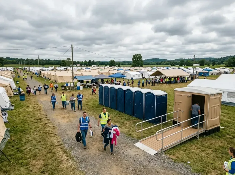 disaster-relief-camp-restrooms-010 — frequently asked questions, Dumpster & Portable Bathrooms Rental in Point Pleasant, WV